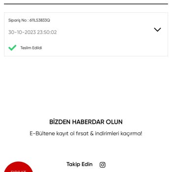 Oyku Wear Kargom Teslim Edilmedi