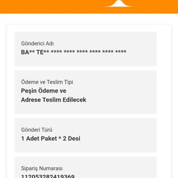 MNG Kargo Firması Paketimi Başka Birine Teslim Etmiştir