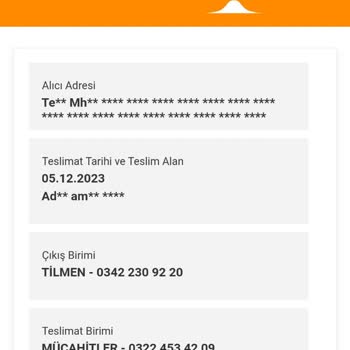 MNG Kargo Firması Paketimi Başka Birine Teslim Etmiştir