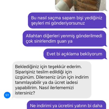 Getir Siparişimi Açıp Yiyip Teslim Etti