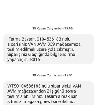 Watsons Online Sipariş İadesi