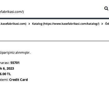 Kaşe Fabrikası 1 Günde/aynı Günde Kargo Yalanı - Bilgi Vermeme Problemleri