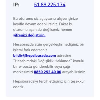 Hepsiburada Hesabımı Çalınması Ve Yüklü Miktardan İşlem  Yapılması