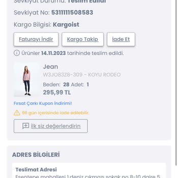 LCW Pantolon Yırtılması