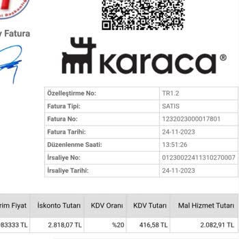 Tekira Alışveriş Merkezi Karaca Sipariş Teslim Edilmemesi