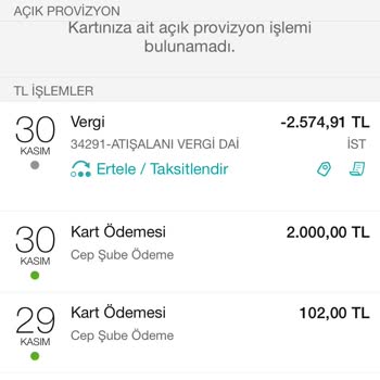 Garanti BBVA Vergi Borcu Ödemesi Yapıldığı Halde Tekrardan Çekmeleri