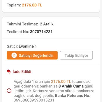 Trendyol Sorunumu Çözmedi Mağdur Oldum