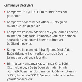 Akbank Düzenli EFT Talimatı (Eğitim. Bağış. Kira. Aidat) Aldatmacası