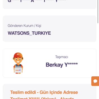 Hepsijet Kargo Tarafından Kargom Kayboldu, Ücreti Tarafıma İade Olmadı