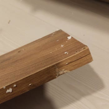 Enza Home Çalışma Masası Aldık, Özensiz Kusurlu Kırık