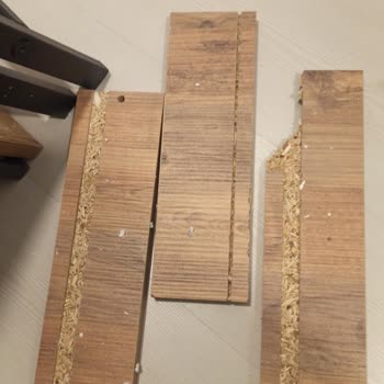 Enza Home Çalışma Masası Aldık, Özensiz Kusurlu Kırık