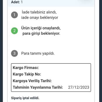 Şok Market Paramı İade Etmiyor.