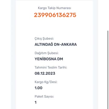 Sendeo Kargom Nerede? İki Alışverişim De Kayıp!