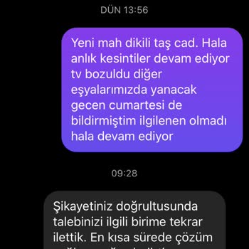 Uludağ Elektrik Dağıtım Anlık Elektrik Kesintisi