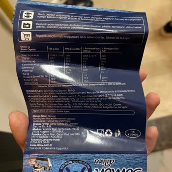 Migros'ta Kokan Balık Eti