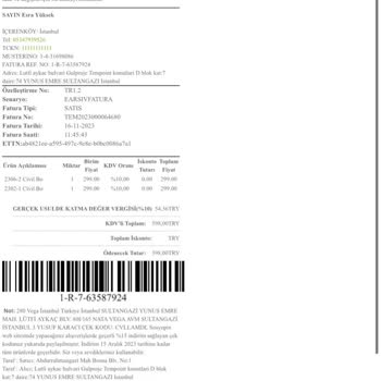 Civil Mağazacılık Değişim Ve İade Kabul Edilmiyor