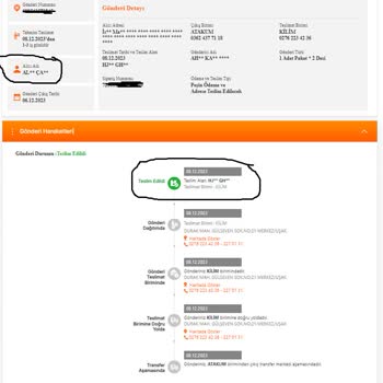 MNG Kargo Uşak Kilim Şubesi Dağıtım Ve Kod Verilmeden Teslim Edildi