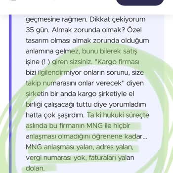 Okrosess Firması Suçu MNG Kargo'ya Atıyor Mağdur Edildik