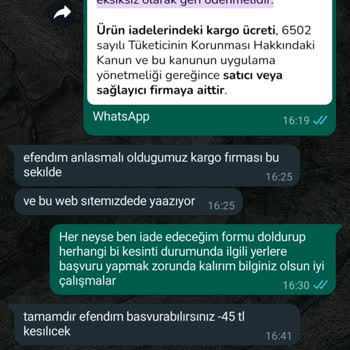 Kalopya Kalitesiz Ürün Ve Kötü Müşteri Hizmetleri