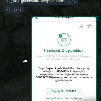 Kalopya Kalitesiz Ürün Ve Kötü Müşteri Hizmetleri