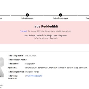 N11 Kargo Ürünü Kaybetti- Tedarikçisi Sahte Ürün Satıyor