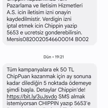 Chippin Olası Kandırılma Şüphesi