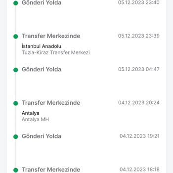 Trendyol Express Kargo Pişmanlıktır Kargom Tuzladan Şanlıurfa'ya Gitti
