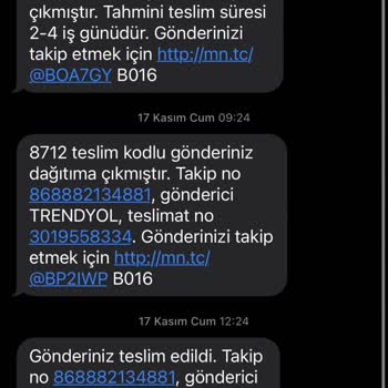 MNG Silifke Şubesi Ürünümü İade Ettiğim Halde Ortada Olmaması