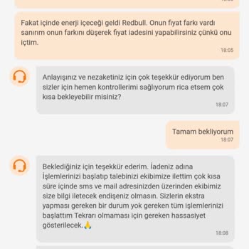Trendyol Yemek İade Aldatmacası Ve Oyalama