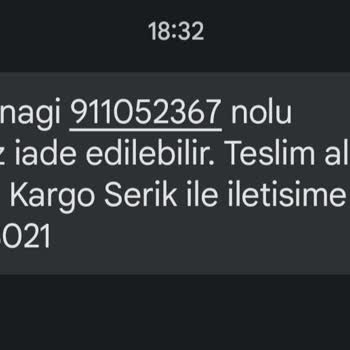 Aras Kargo İade Edilen Kargo