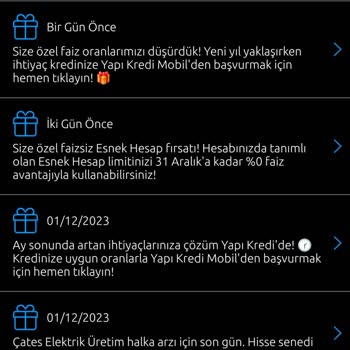 Yapı Kredi Bankası Faizsiz 6 Taksitli Nakit Avans Yanıltmacası