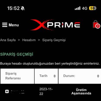Xprime Ürünümün Gönderimini Yapmıyor.