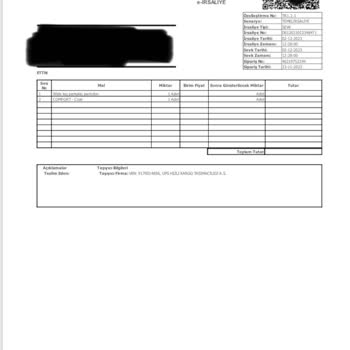 Bershka Eksik Ürün Gönderimi