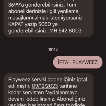 Vodafone Playweez Habersiz Yapılan Üyelik