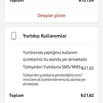Vodafone Mobil Ödemeleri Kapalı Olmasına Rağmen Faturaya Yansıması