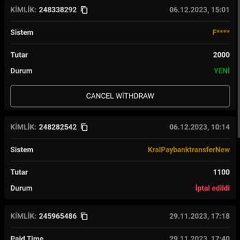 Odakbet 3 Gündür Paramı Ödemiyor