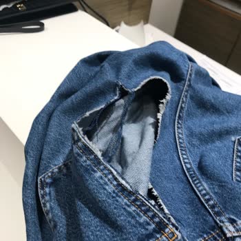 İpekyol Kot Pantolonun Yırtılması