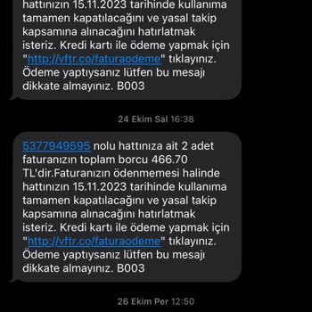 Vodafone Yanlış Numaraya Sürekli Mesaj Ve Arama Sorunu