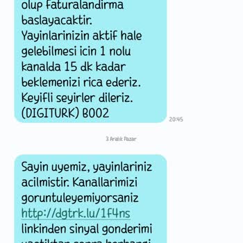 Digiturk Üyelik Dondurulmuşken Bile Fatura Çıkartıp Paket Almaya Zorluyor