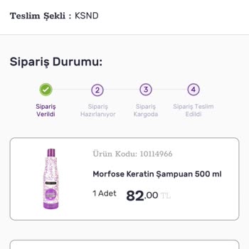 Gratis Siparişimin Gelmemesi Hatta Hazırlanma Aşamasına Bile Geçmemesi
