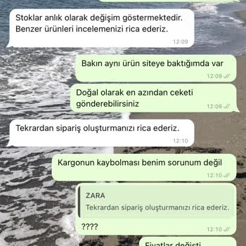 Zara Online Alışveriş Ürünleri Göndermiyor