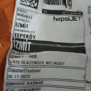hepsiJET Verdiğim Siparişimin Akıbeti