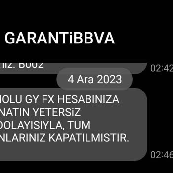 Garanti Bankası'nda Yaşanan Forex Mağduriyeti