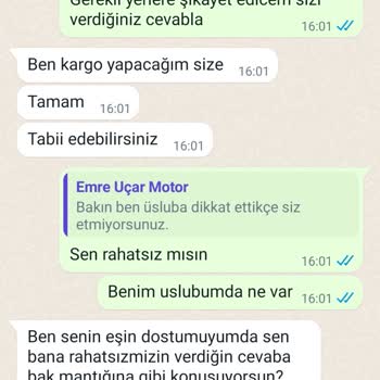 Uçar Motor Sıfır Motosiklete Paslı Civata