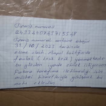 Madame Coco Ayıplı Ürünü Göndermiş