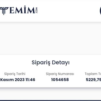 Totemim.com Totem Kart Siparişi Göndermiyor