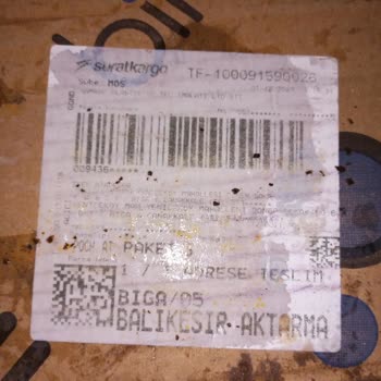 Sürat Kargo Biga Şubesi Şikayet