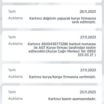 AGT Kurye (aynigunteslim.com) Kargo Teslim Edilmemesi