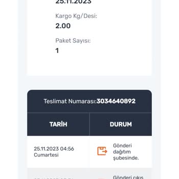 Sendeo Kargo Teslim Edilmiyor