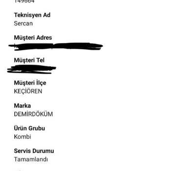 DemirDöküm Müşteri Hizmetleri Müşterisini Savunmuyor.